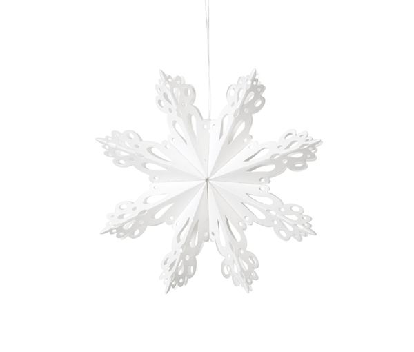 Snowflake Star Ornament S