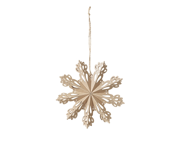 Snowflake Star Ornament S