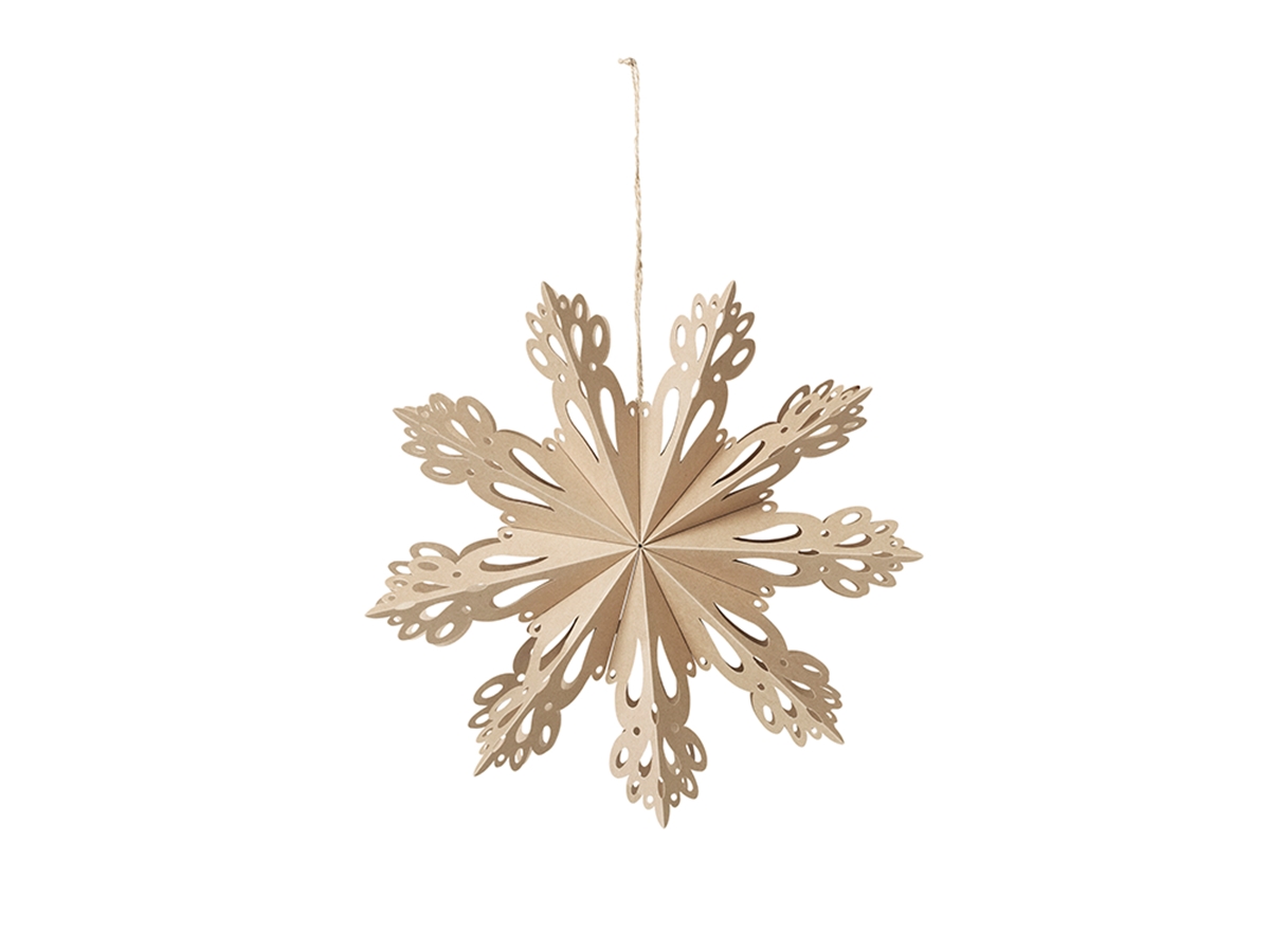 Snowflake Star Ornament M