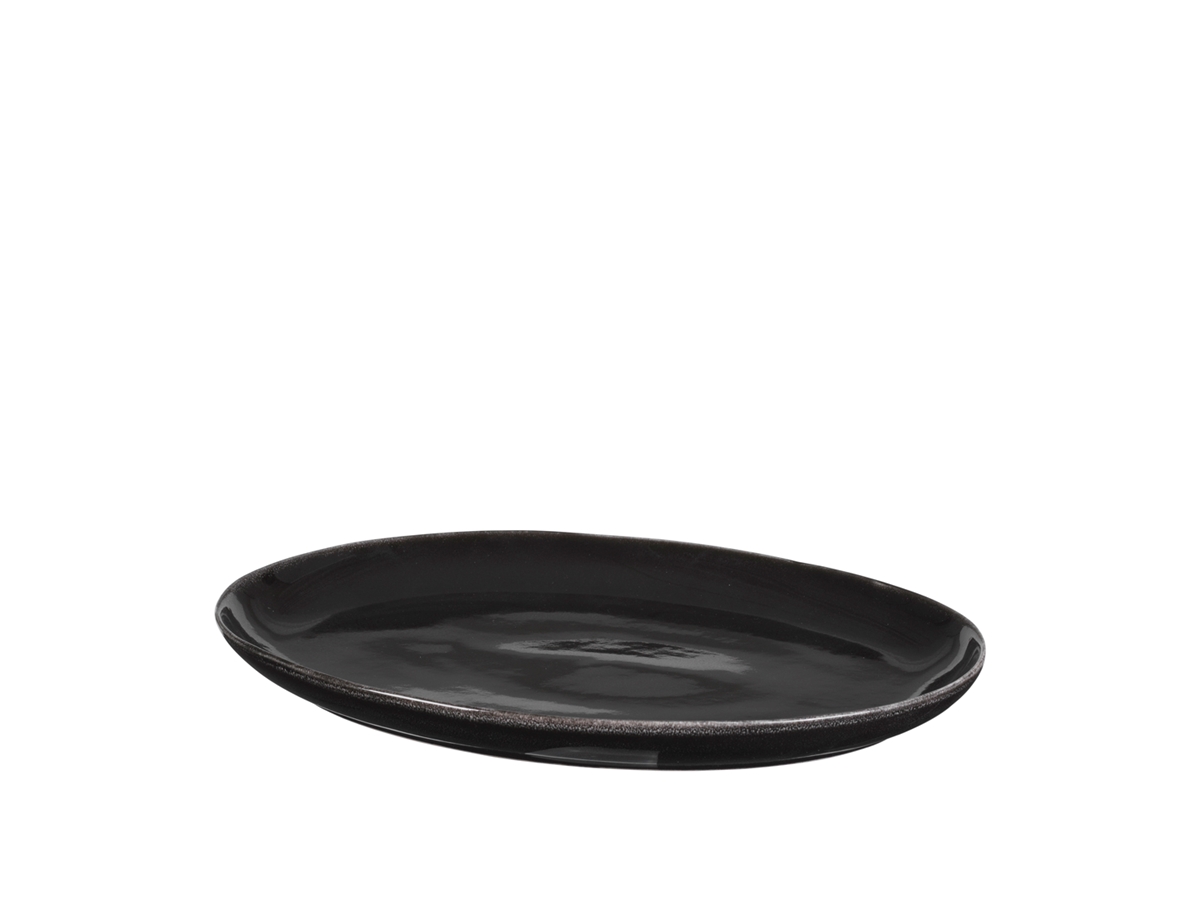 Nordic Coal Plat oval