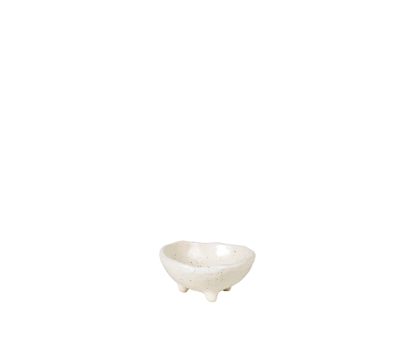 Nordic Vanilla Bowl with Small Feet