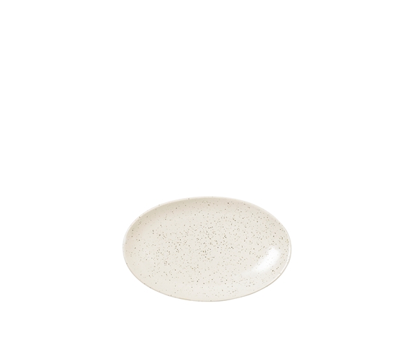 Nordic Vanilla Plate oval