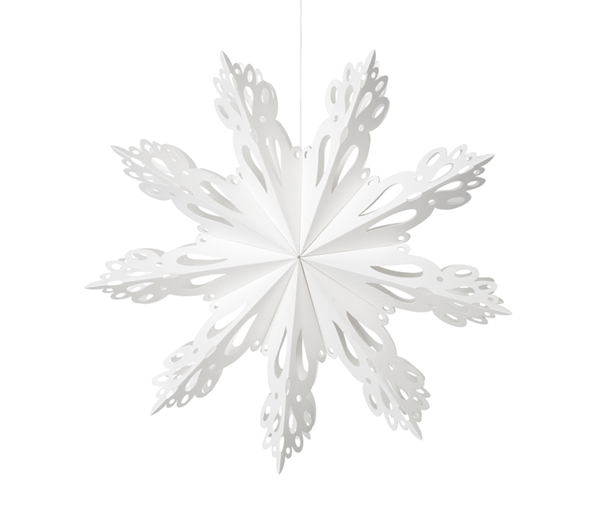 Snowflake Star Ornament M