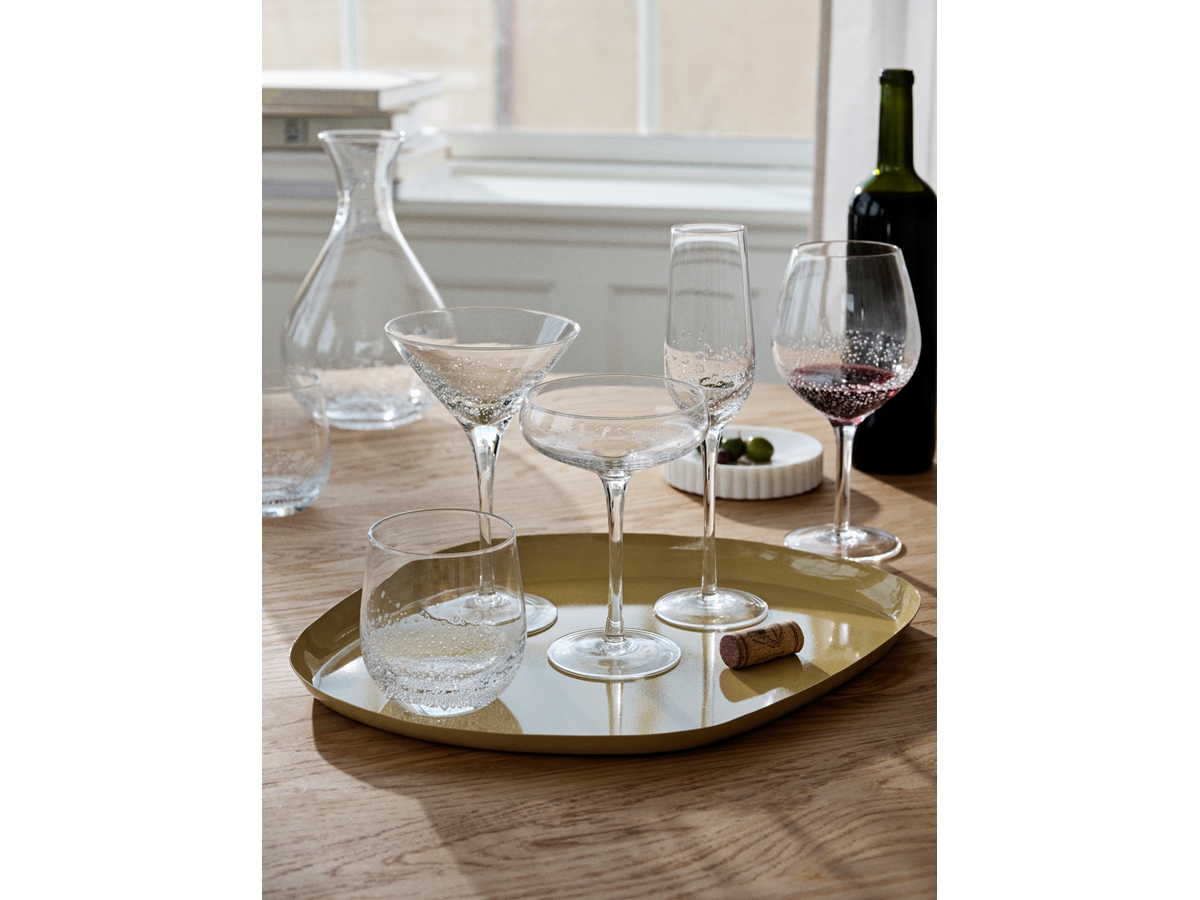 Bubble Red wine glass