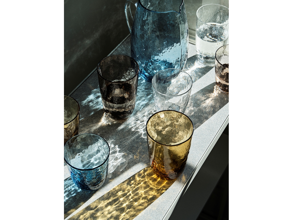 Hammered Glas