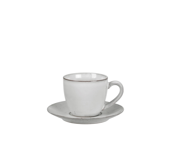 Nordic Sand Cup with saucer