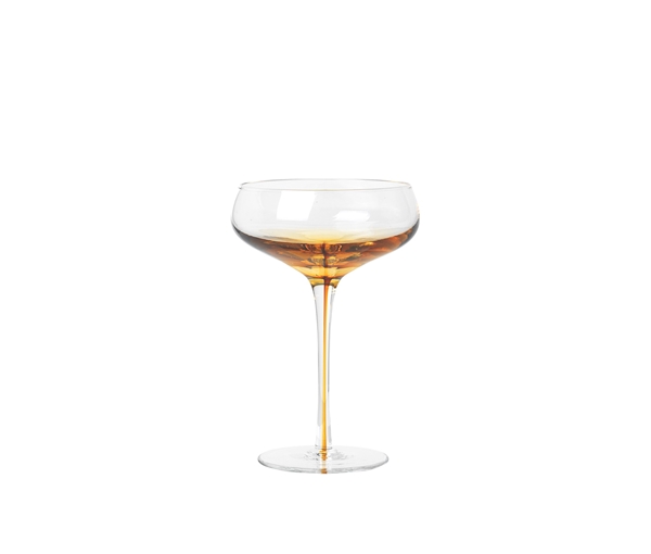Amber Cocktail glass