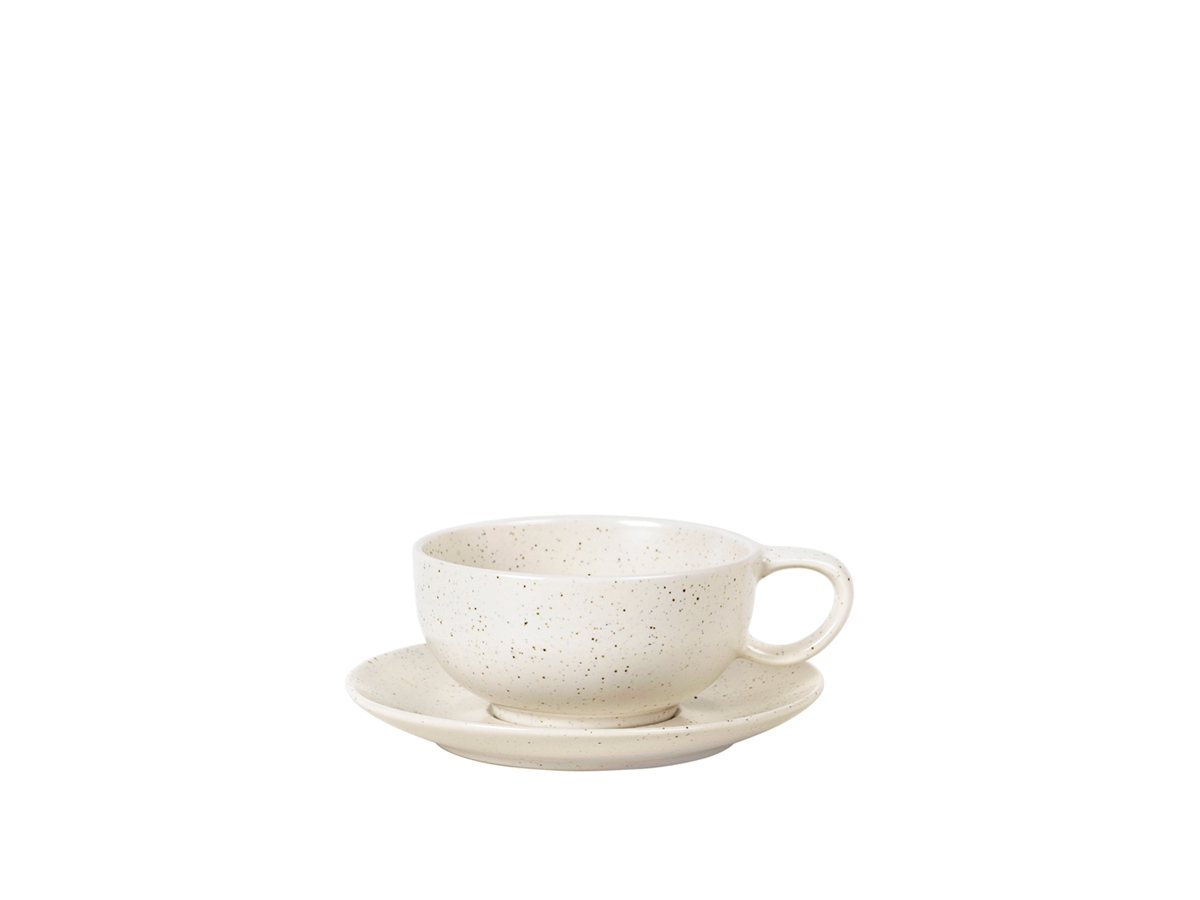 Nordic Vanilla Cup with saucer