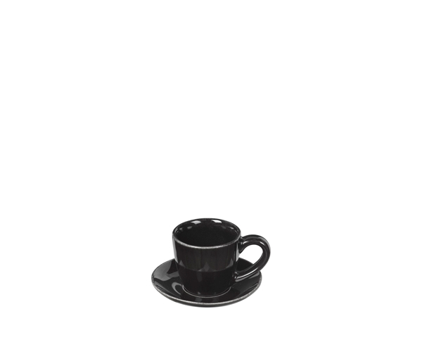 Nordic Coal Espresso cup with saucer