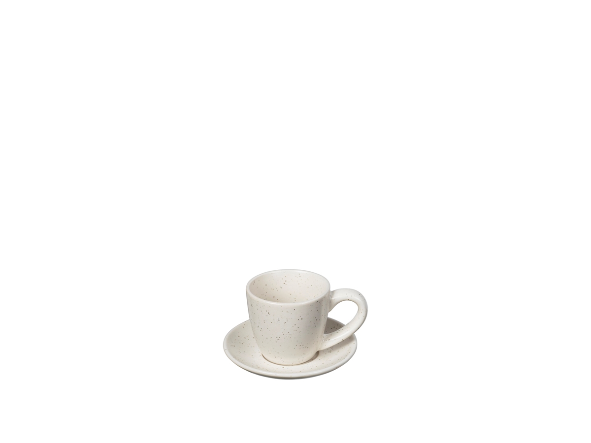 Nordic Vanilla Espresso cup with saucer