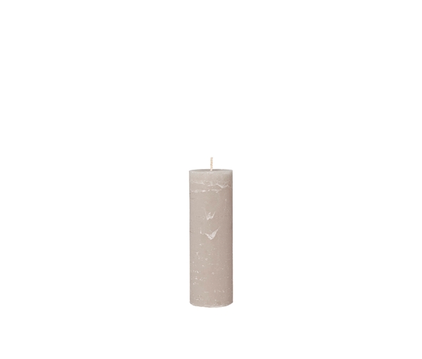 Rustic Pillar Candle