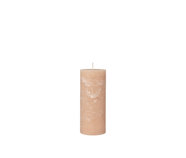 Rustic Pillar Candle