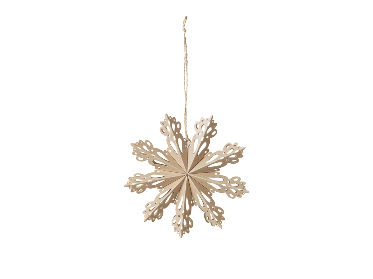 Snowflake Star Ornament S