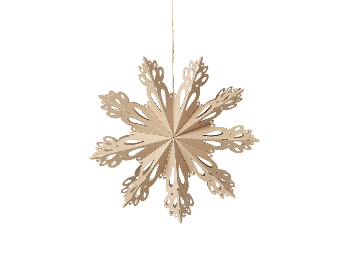 Snowflake Star Ornament M