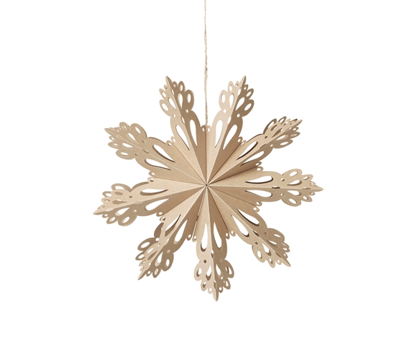 Snowflake Star Ornament M